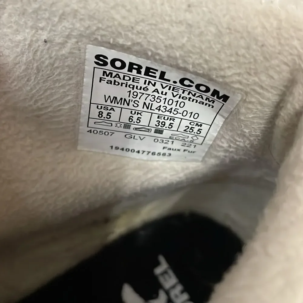 Sorel Harlow Lace Cozy Shearling Boot
